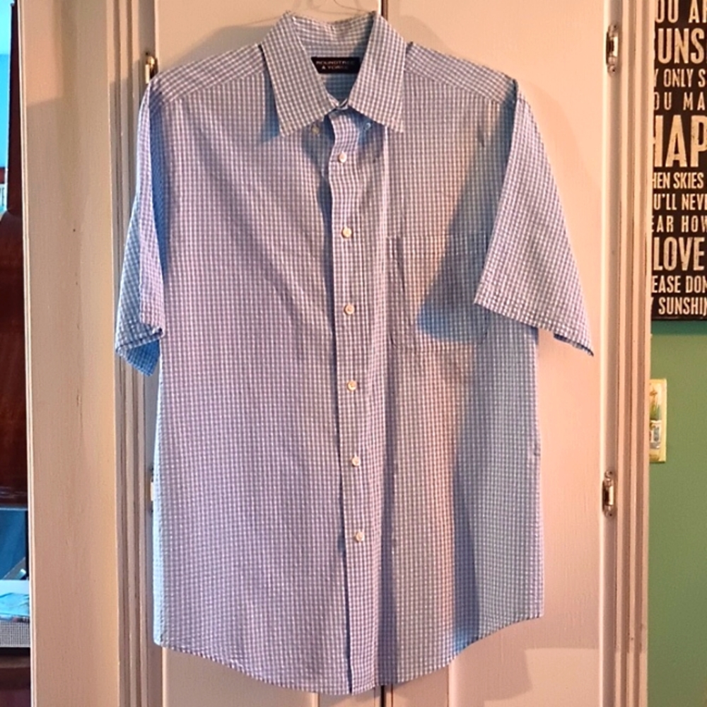 Short sleeve cotton shirt 100% cotton